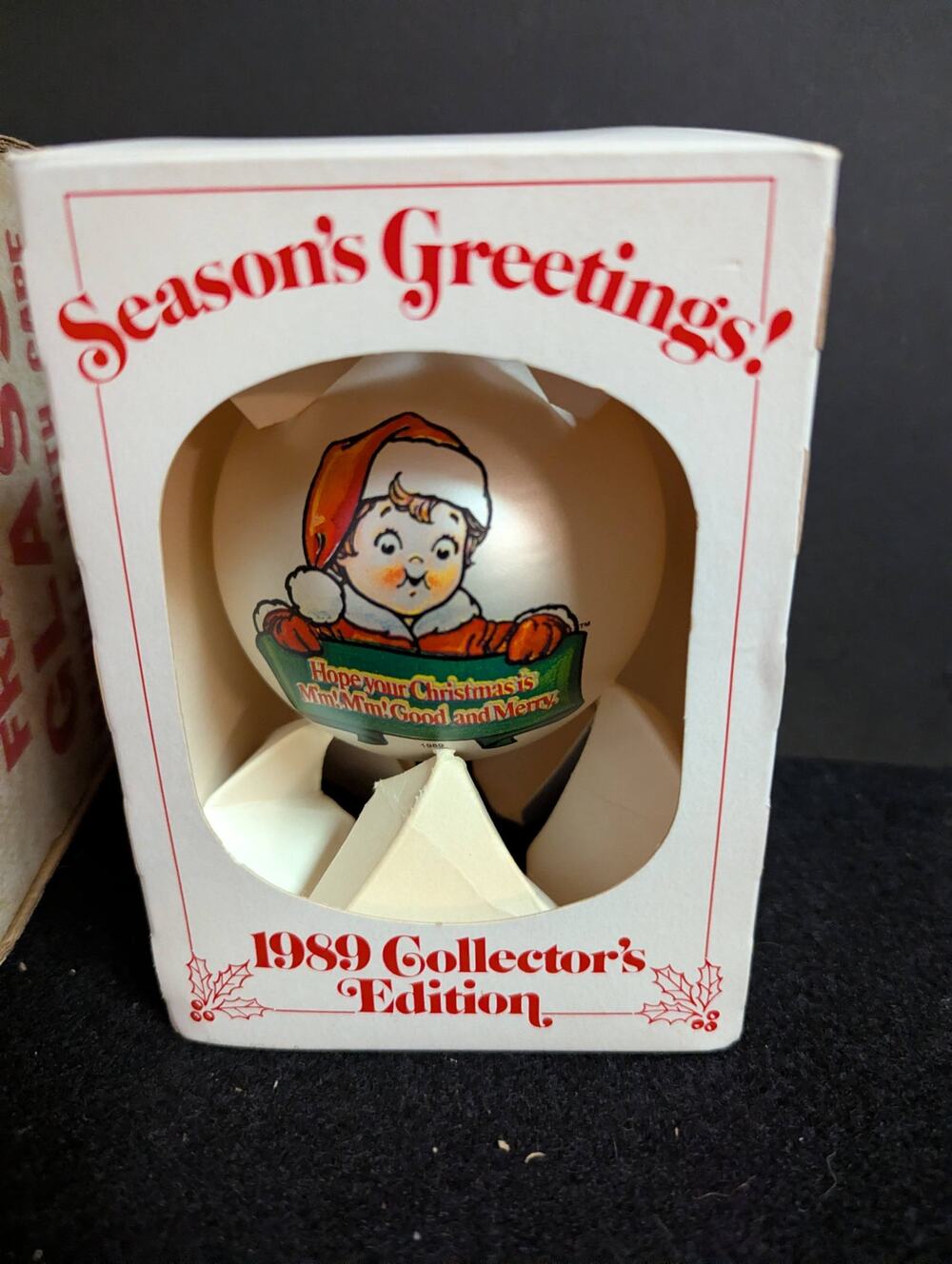 Vintage 1989 Campbell's Kids Collector's Edition Christmas Ornament